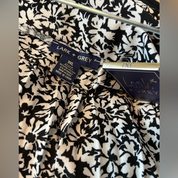 Lark + Grey TIERED RUFFLE MIDI SKIRT w/a side half belt to make a side bow/knot - Picture 8 of 8